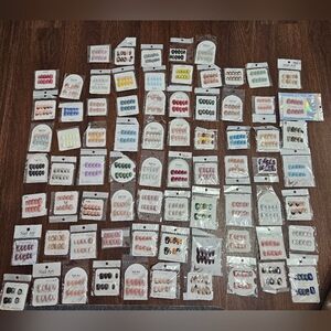 HUGE Bundle of Reusable Hand-painted Press-on Nails, 75 Sets, ALL SIZE LARGE
